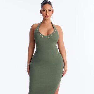 Switch It Up Halter Maxi Dress